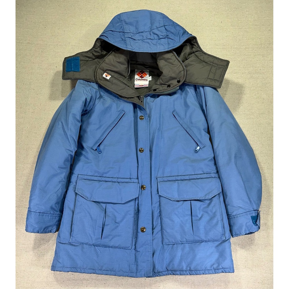 VINTAGE Columbia Women XS Ski Parka Snowboard Thermal Insulation Jacket USA MADE